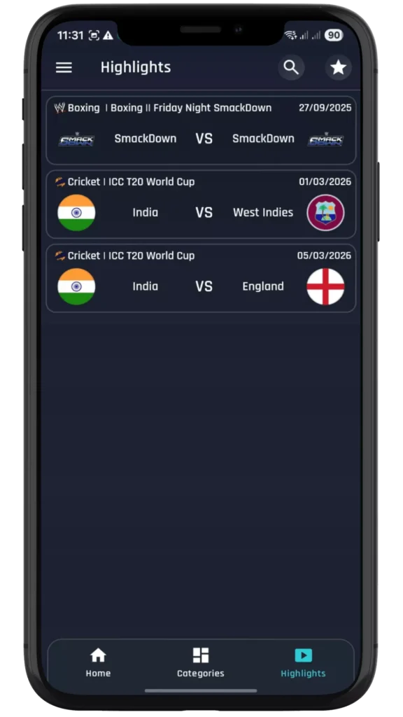 Sportzfy tv new version